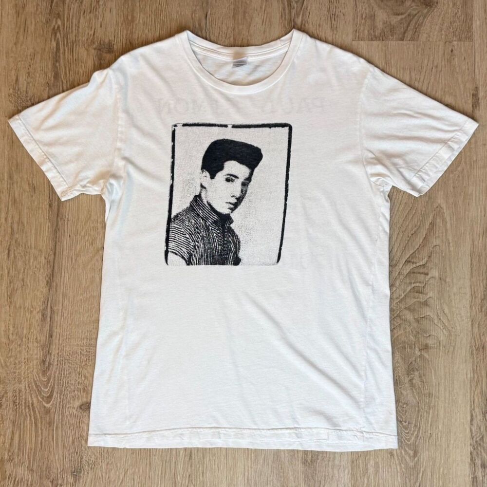 Paul Simon Tour T-Shirt 2016 Concert Graphic White Small USA Made